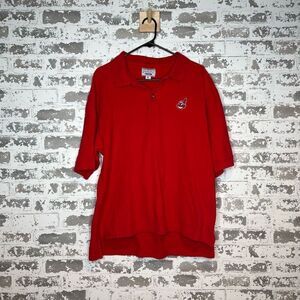 Vintage starter Cleveland Indians short sleeve polo